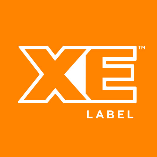 XE Label Logo - Custom patches made with 3M reflective material