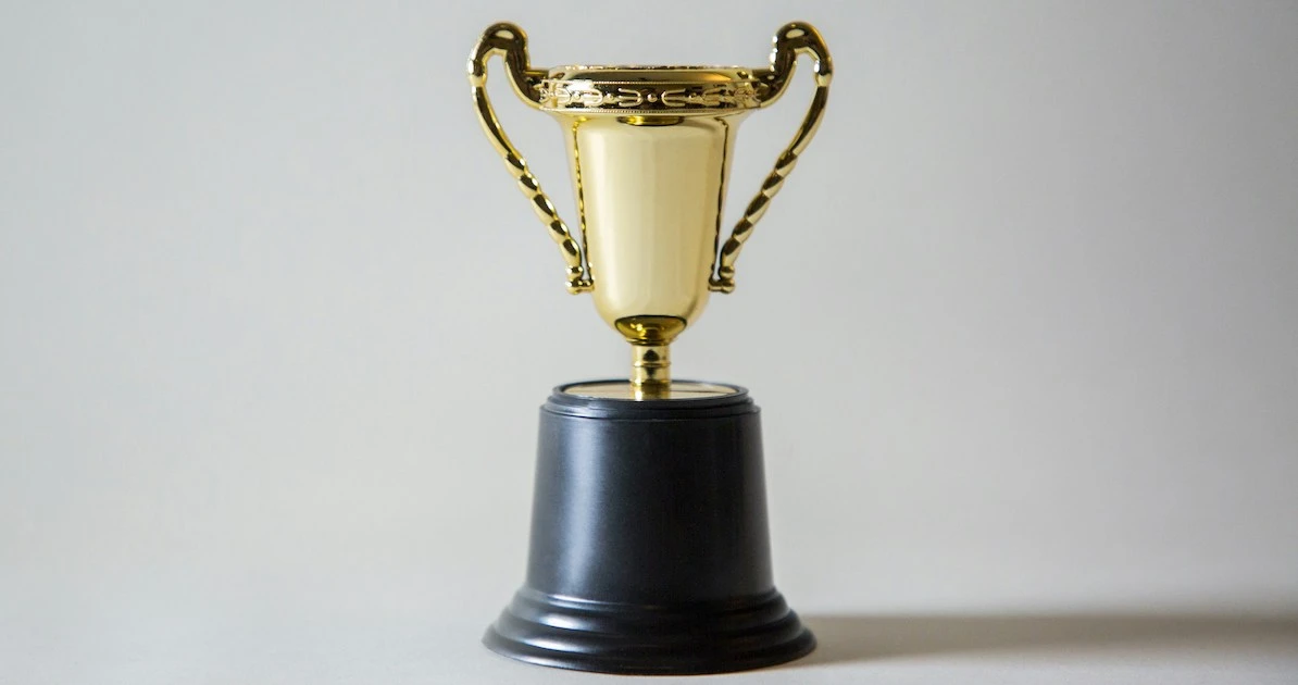Gold chalice award